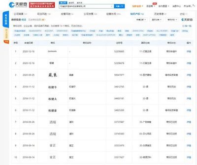 权健关联公司申请注册“权健”商标 国际分类为灯具空调